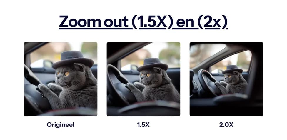 Drie met Midjourney gegenereerde foto's