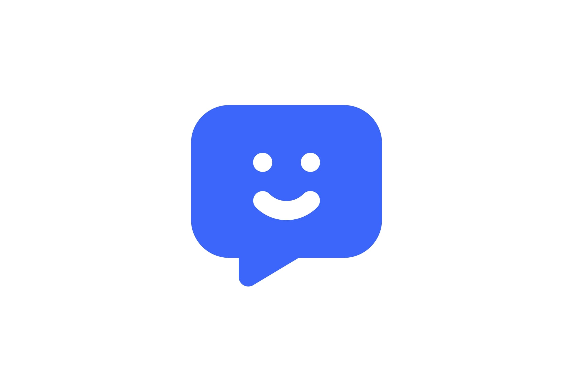 Illustratie van een chatbot